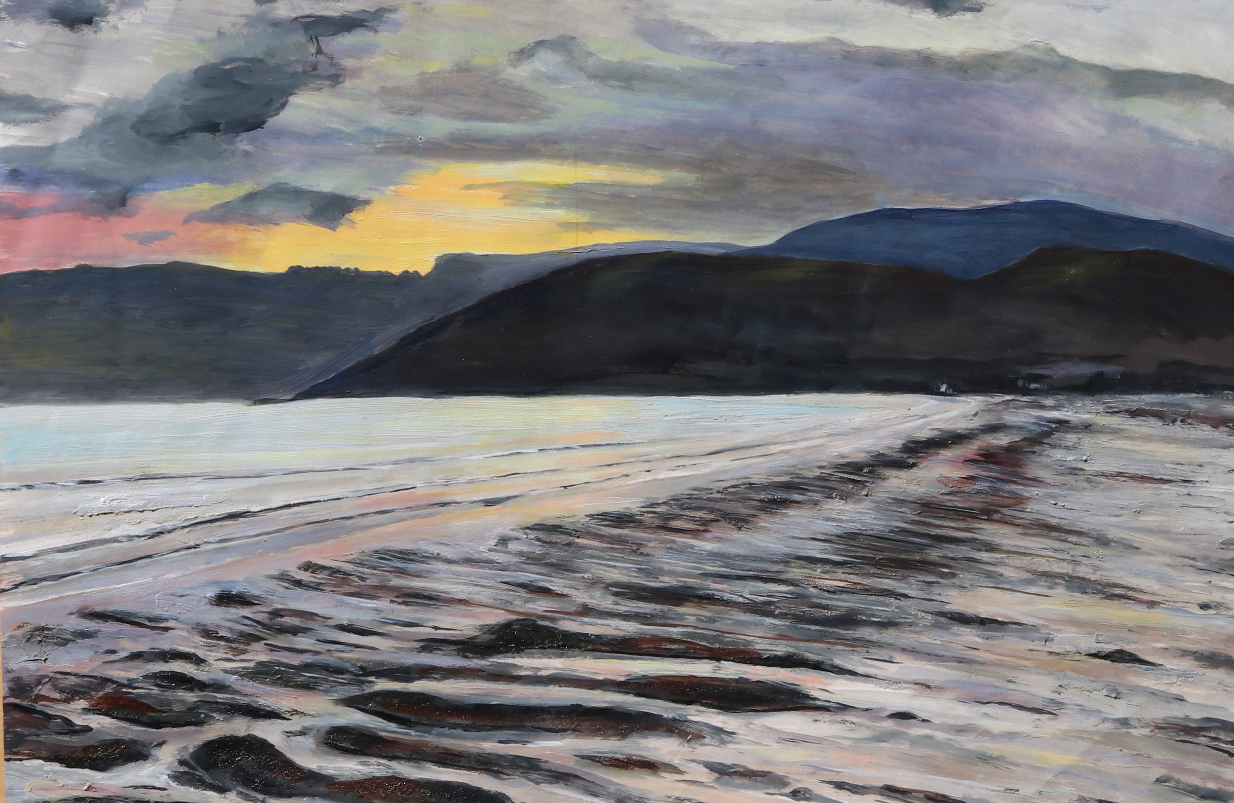 [C04] Carradale Bay (Media: Acrylic, Surface: Paper 29.7x42.0 cm) £70