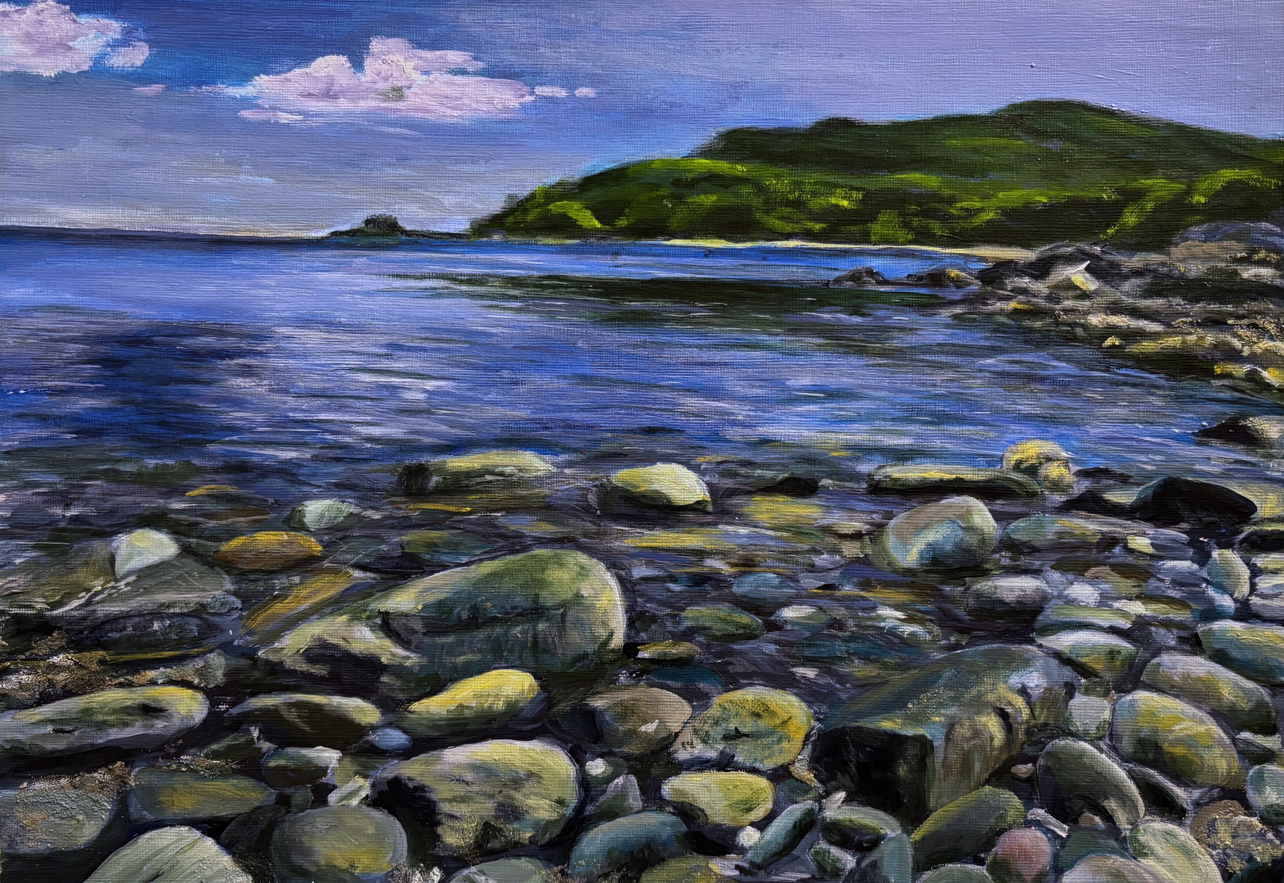 [T09] Torrisdale (Original, Media: Acrylic, Surface: A3 paper) £90