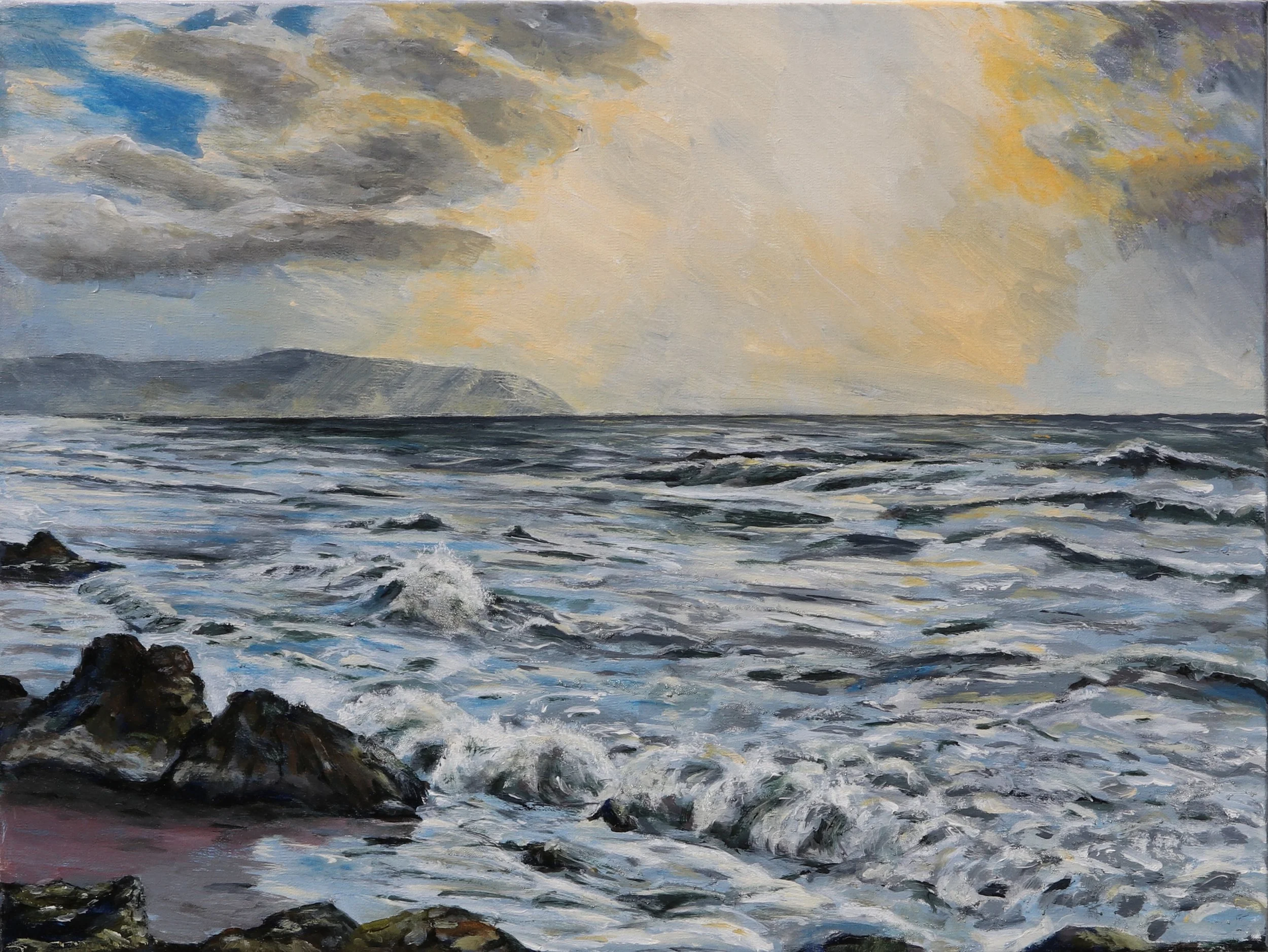 [S04] Westport 03, Campbeltown (Media: Acrylic, Surface: Canvas H:18" W:24") £150