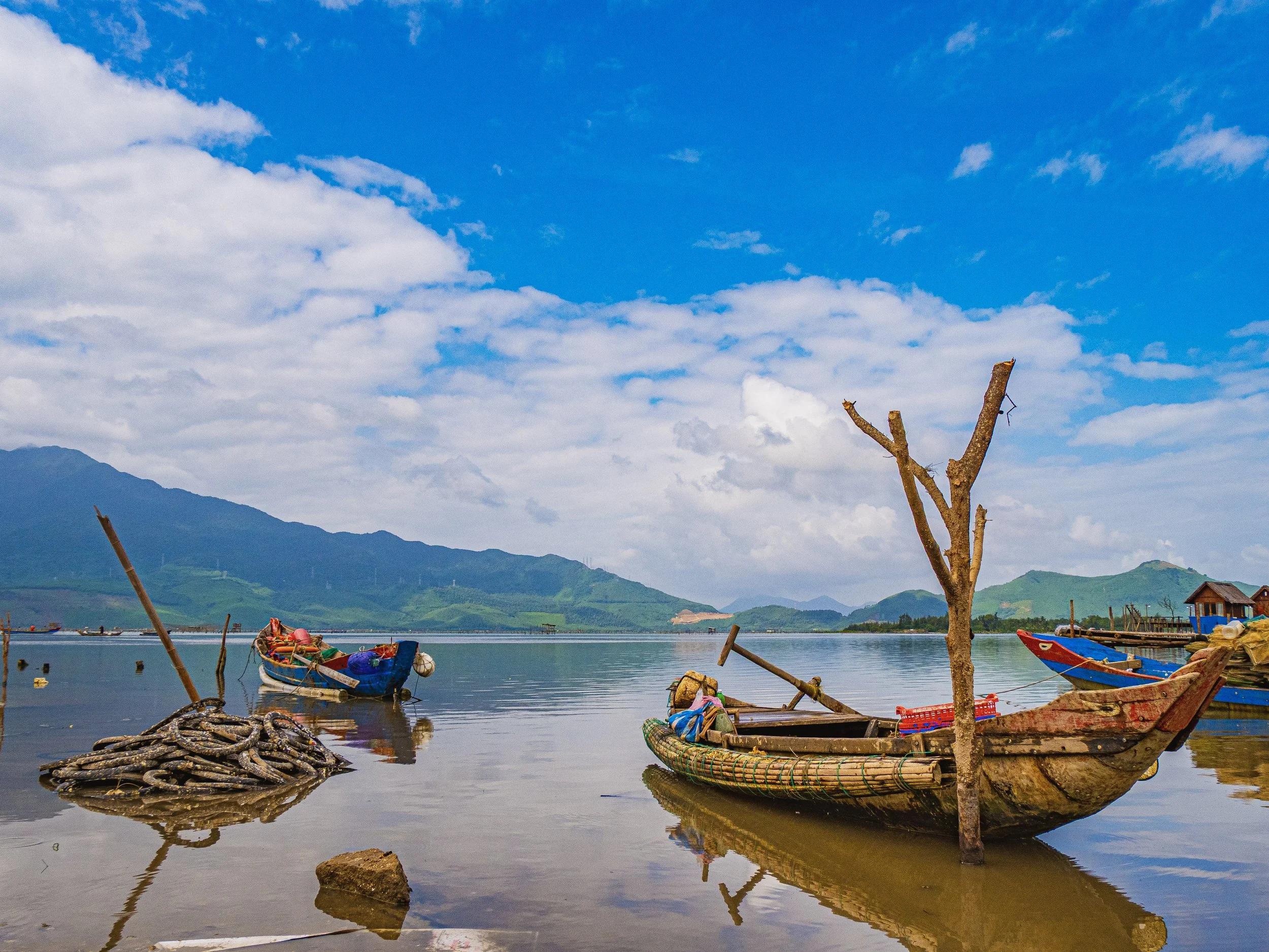 Le Lagon de Lap An - Poster photo (format paysage)