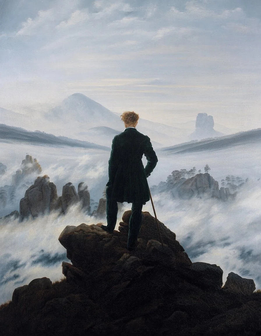 El caminante sobre el mar de nubes: Encontrar tu brújula en el vértigo de la libertad