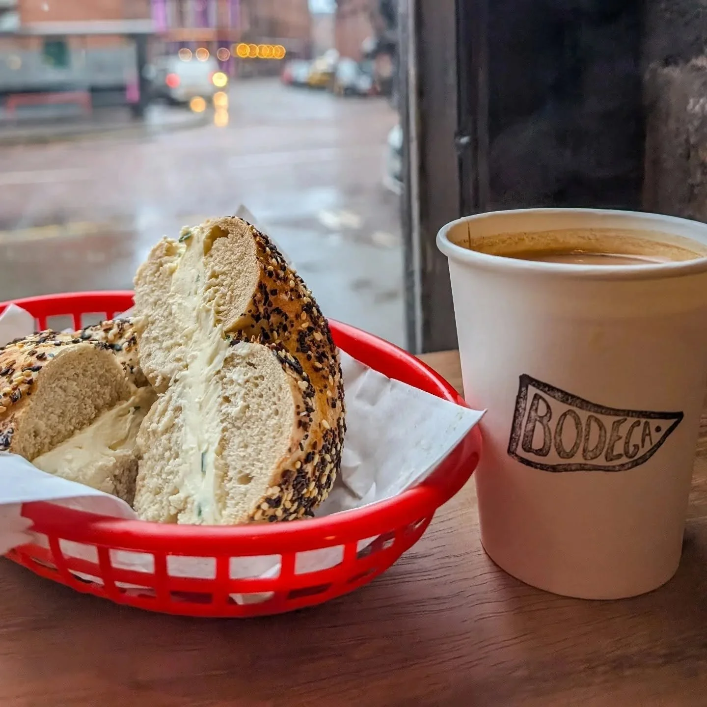 Bodega bagel and coffee.jpg