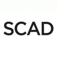 The word 'SCAD' in black letters on a white background.