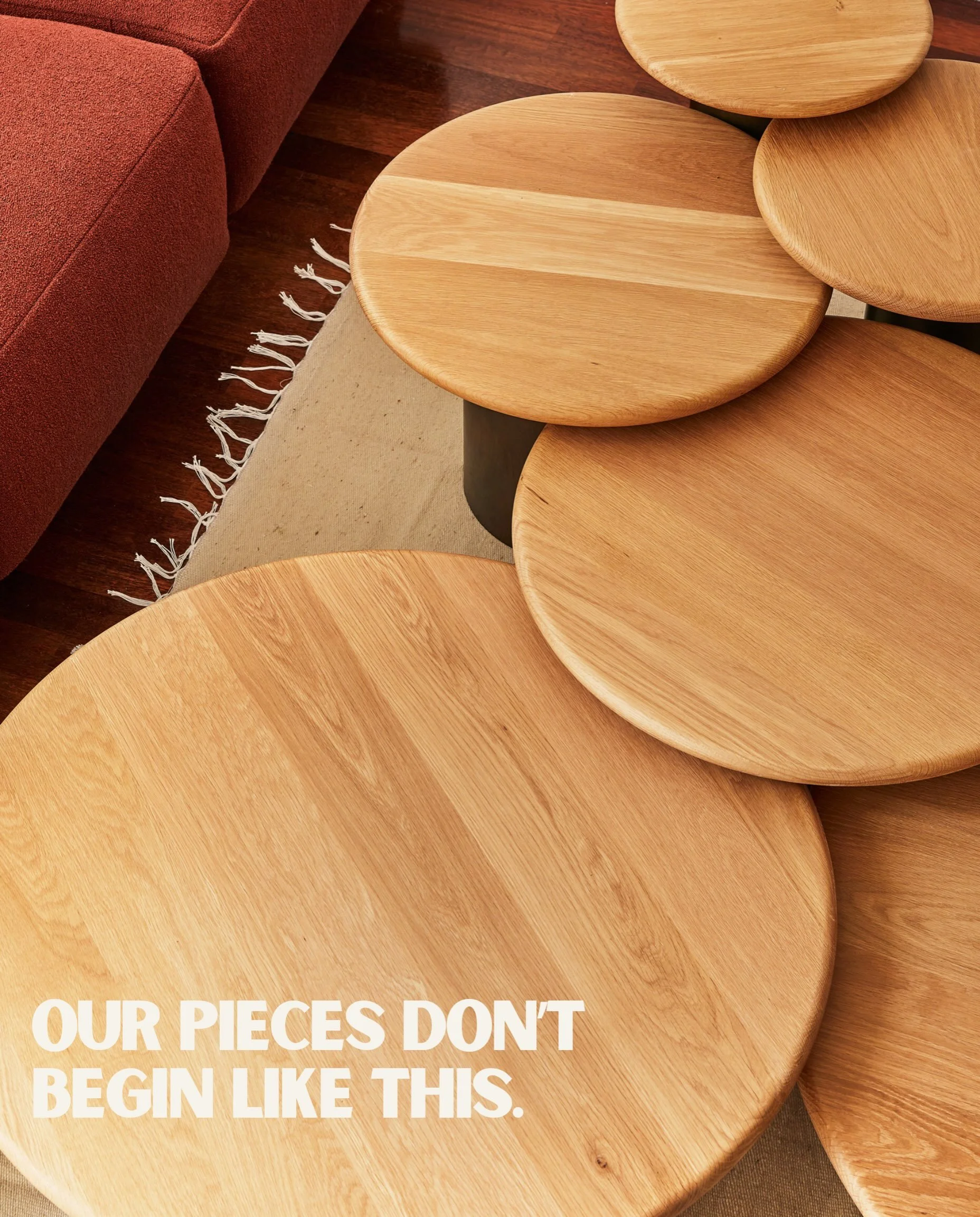 Our pieces are designed and made to be inherited.

Discover the collection and order oak finish samples through the link in our bio.