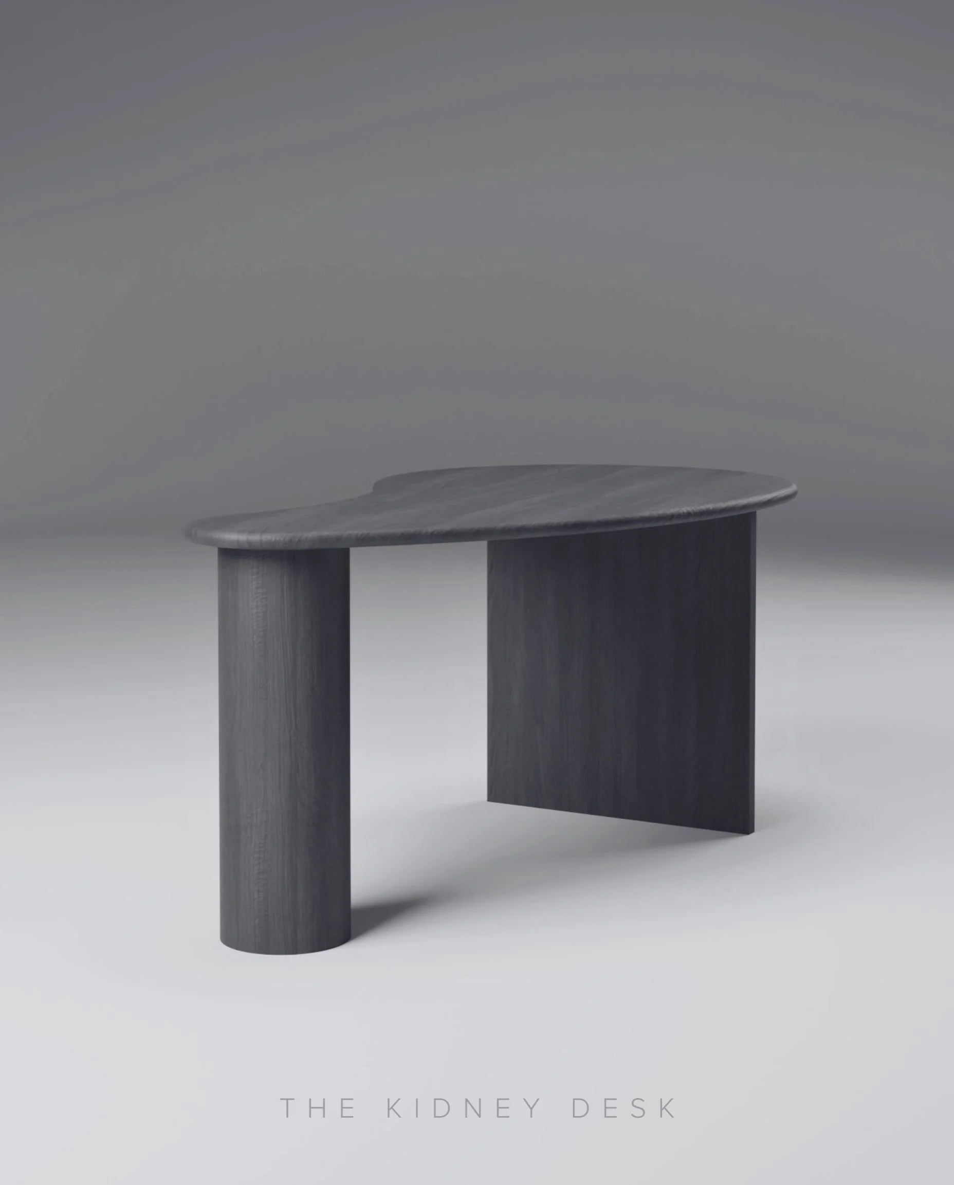 The Kidney Desk.

Each piece is made to order and tailored to suit your requirements or project. Available in three sizes, with adaptable dimensions and options for integrated storage, power outlets and cable management.

Made in the Cotswolds and sh