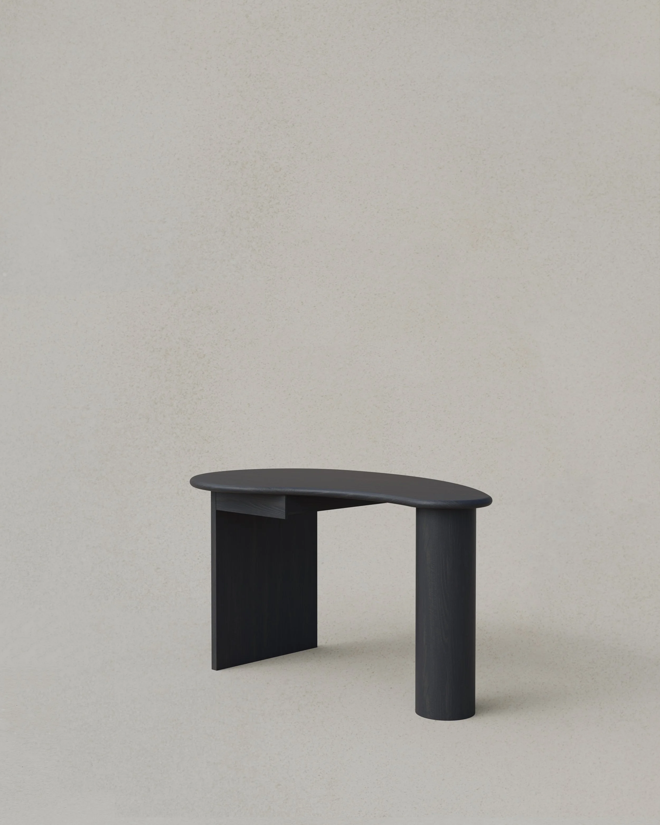 Kidney Desk 2 Drawers Small Black Front.jpg