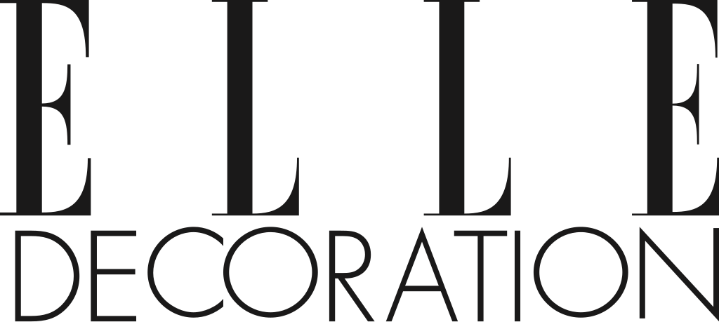 The logo of Elle Decoration with large black letters spelling 'ELLE' and smaller letters spelling 'DECORATION' underneath.