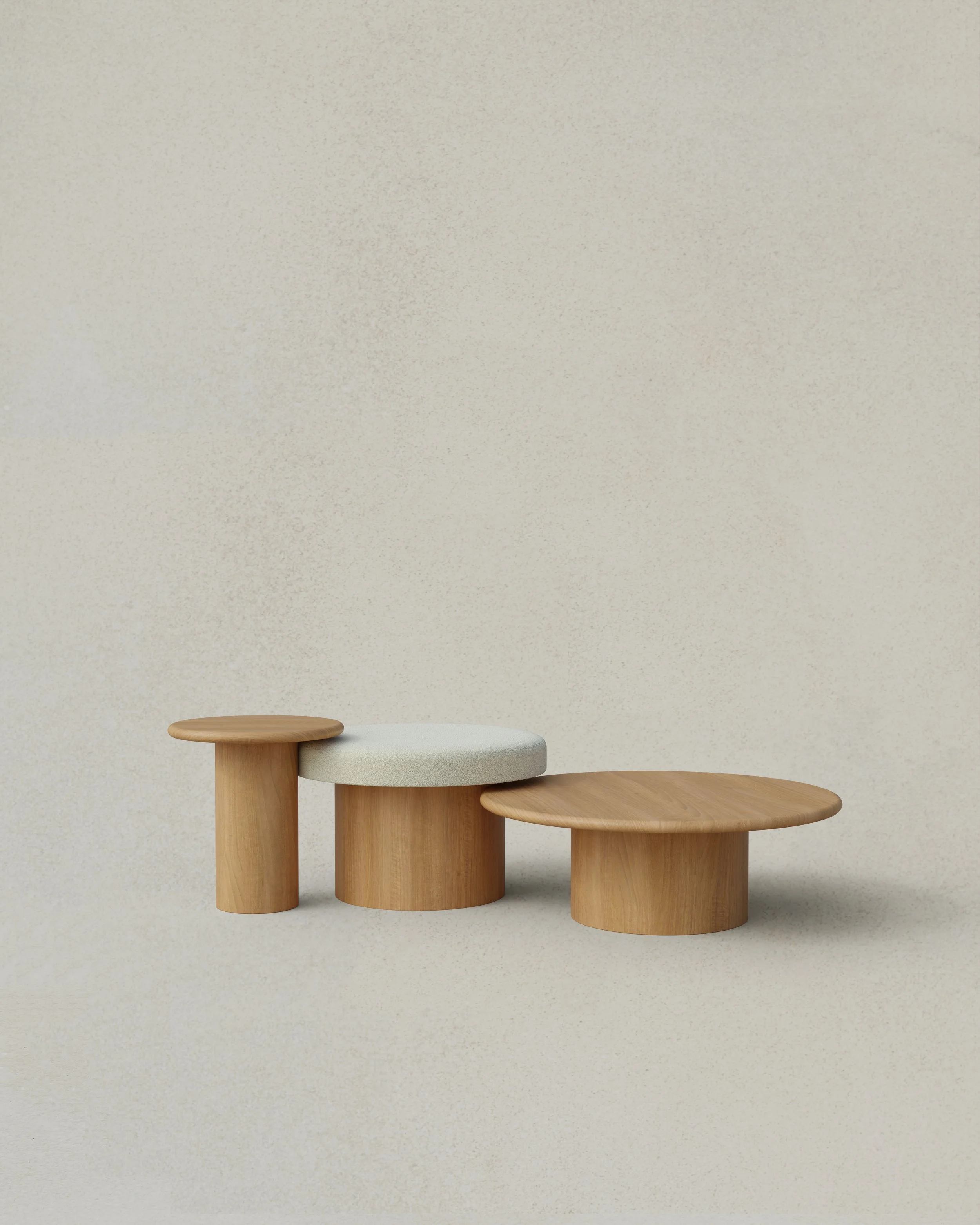 Upholstered Raindrop 600 Cluster