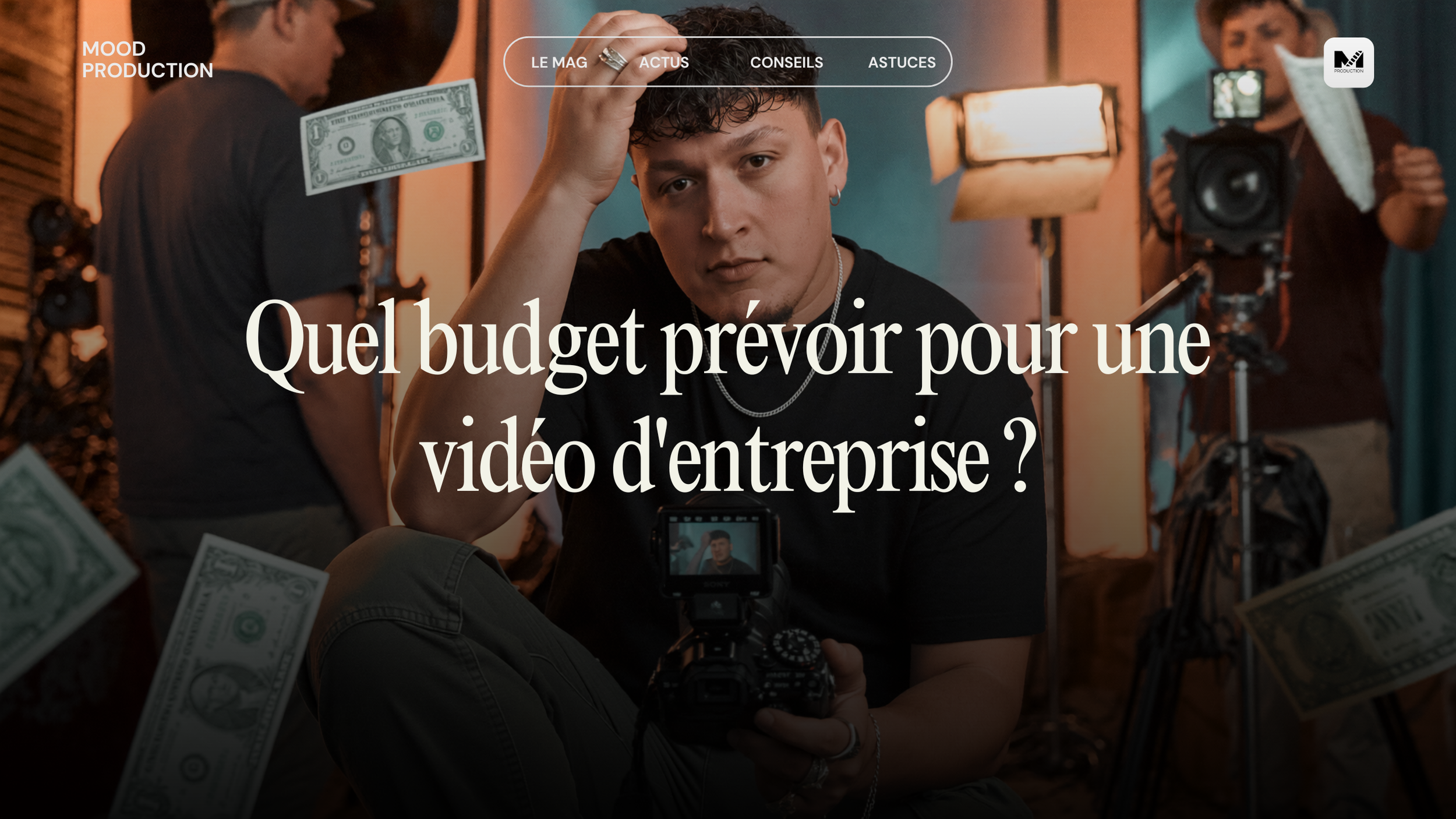 Quel budget prévoir pour une vidéo d'entreprise ?