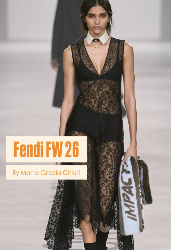 Fendi Fall Winter 26 - Fashion Show Analysis