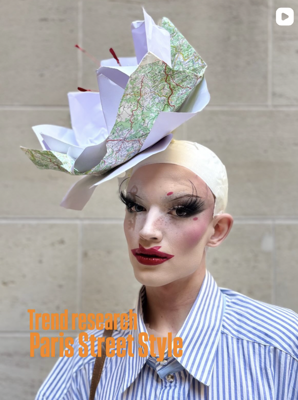 Streetstyle Interview during Paris Fashion Week