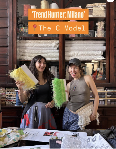 Trend Hunter: Milano - The C Model  
Video in collab with The C Model