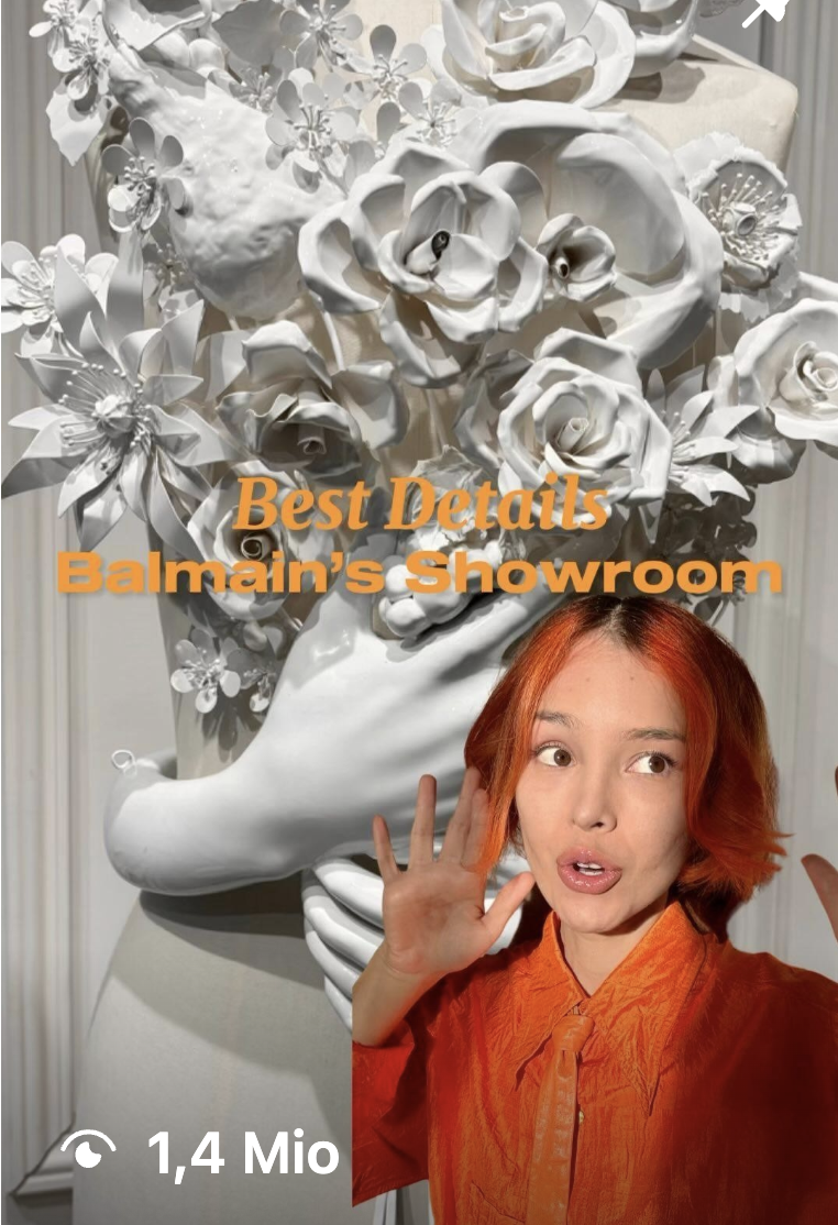 Best Details from Balmain’s Showroom.