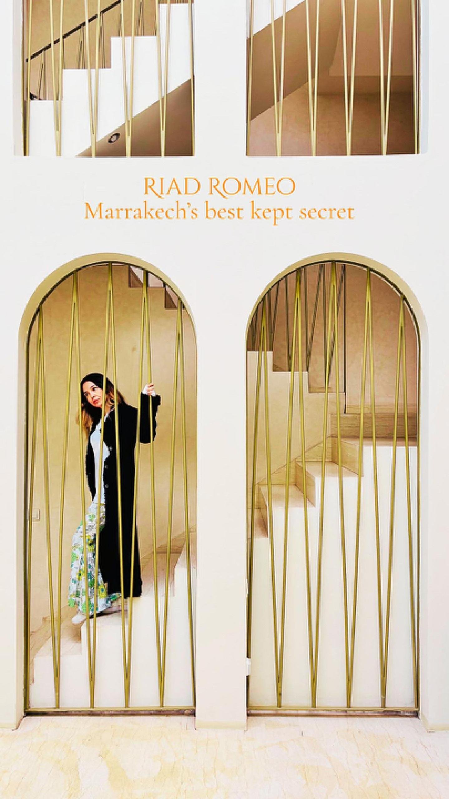 A designer’s paradise: Riad Romeo in  Marrakech 
Supplied by Riad Romeo