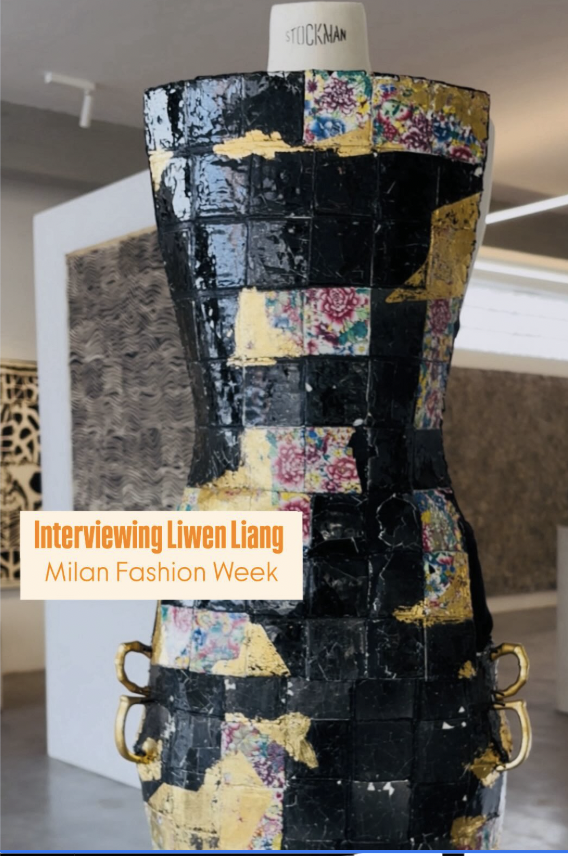 Exclusive Interview Liwen Liang
Inside @fondazionesozzani during Milan Fashion Week