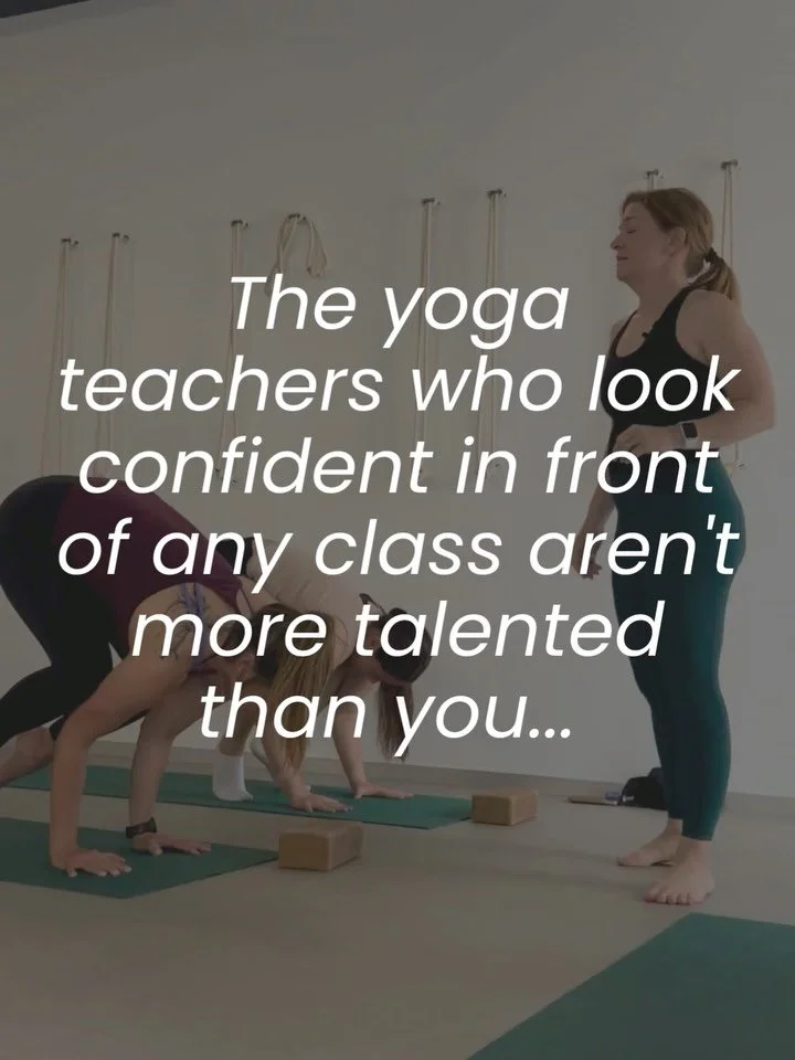 The yoga teachers who always know what to say aren&rsquo;t more talented than you.

They just have something you were never taught: a system for cueing.
In your training, you learned what to teach.

You weren&rsquo;t taught a systematic way to cue th