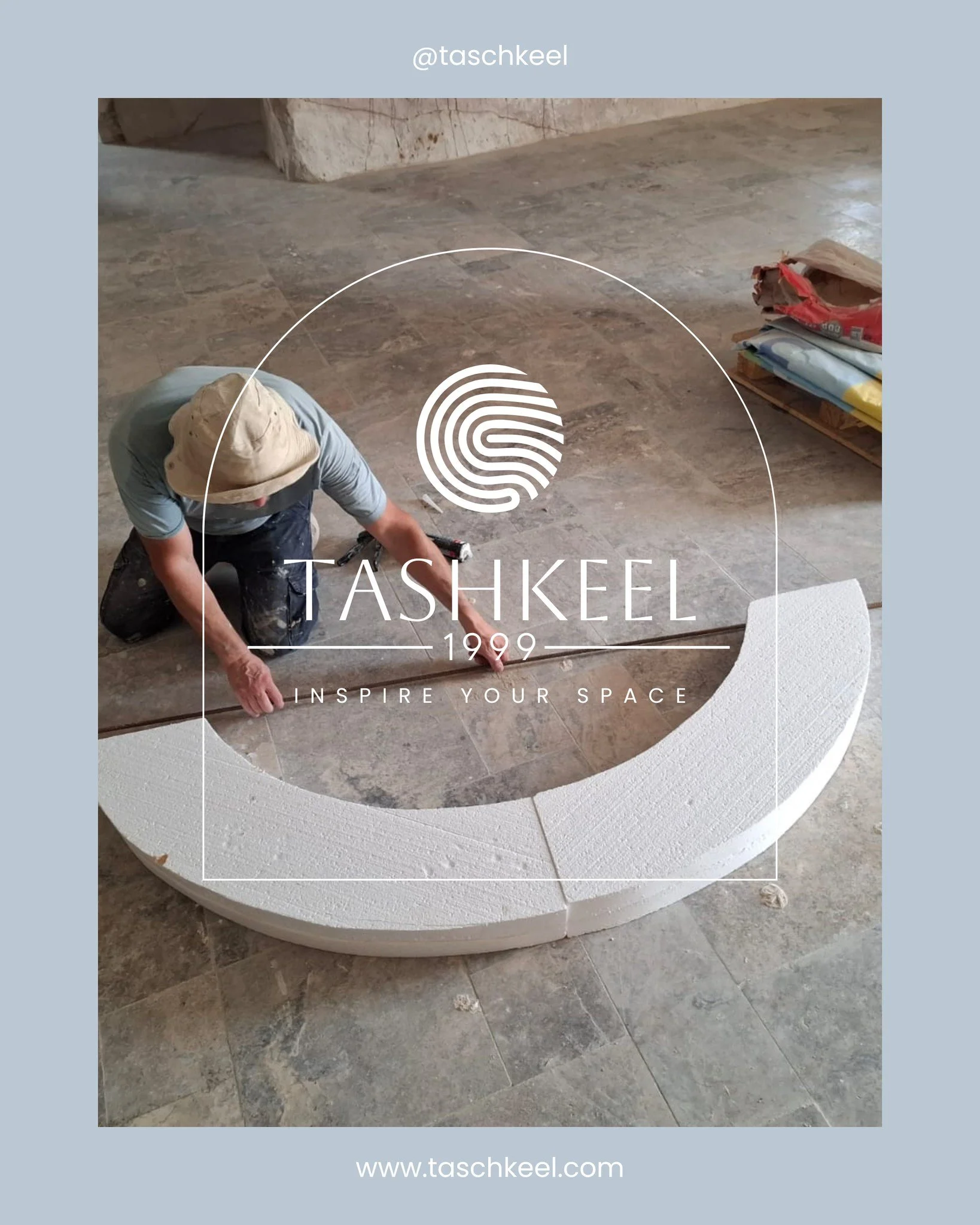 Taschkeel - An Art Studio founded by artist Aiman Halabi.
تشكيل - استوديو فني أسسه الفنان أيمن الحلبي.