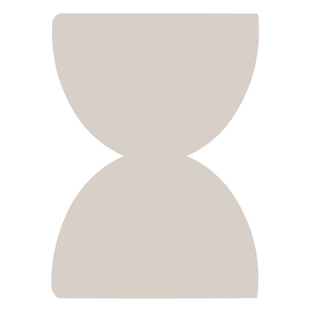 Silhouette d'une coupe en forme d'ampoule