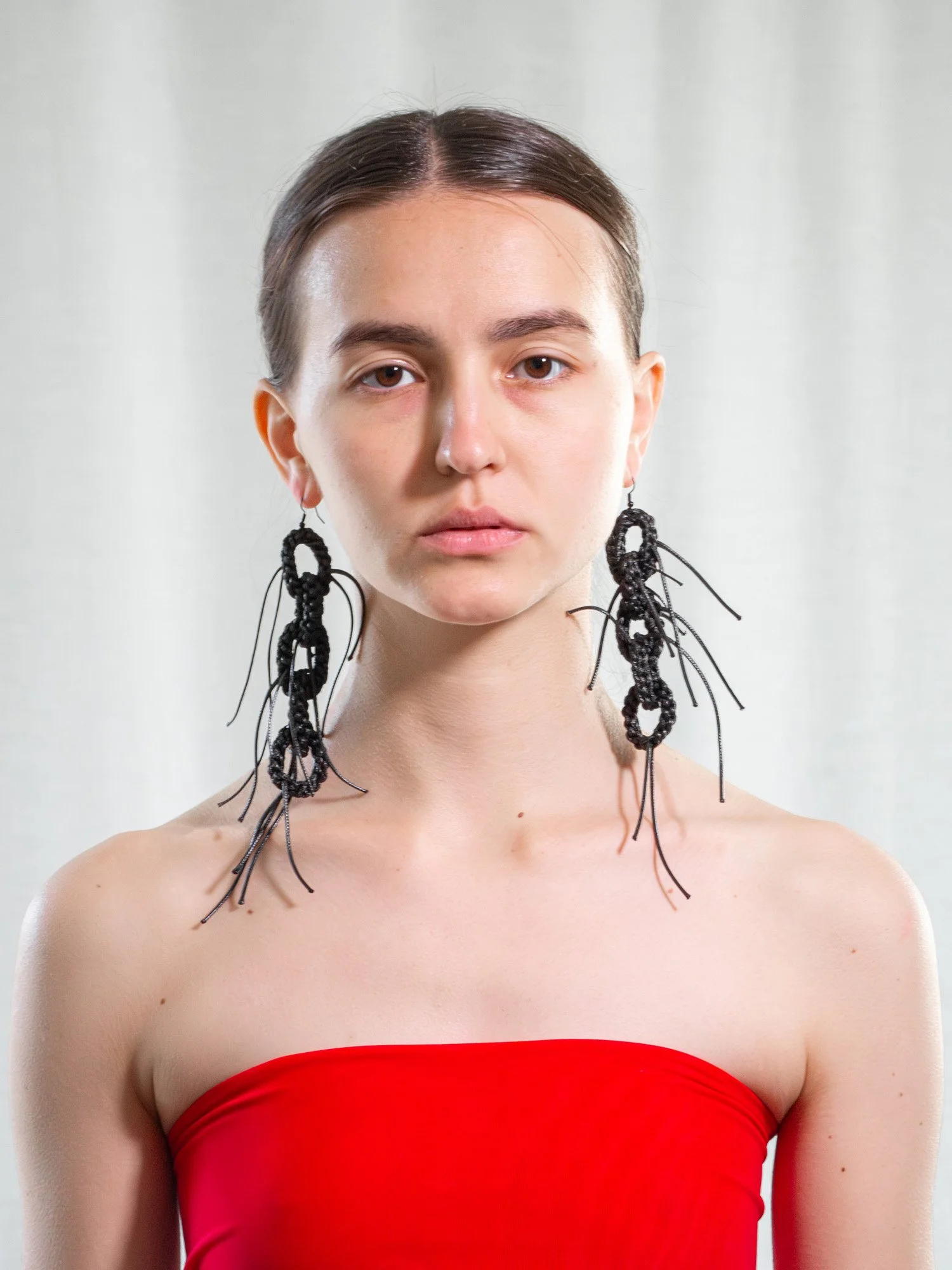 short chain earrings