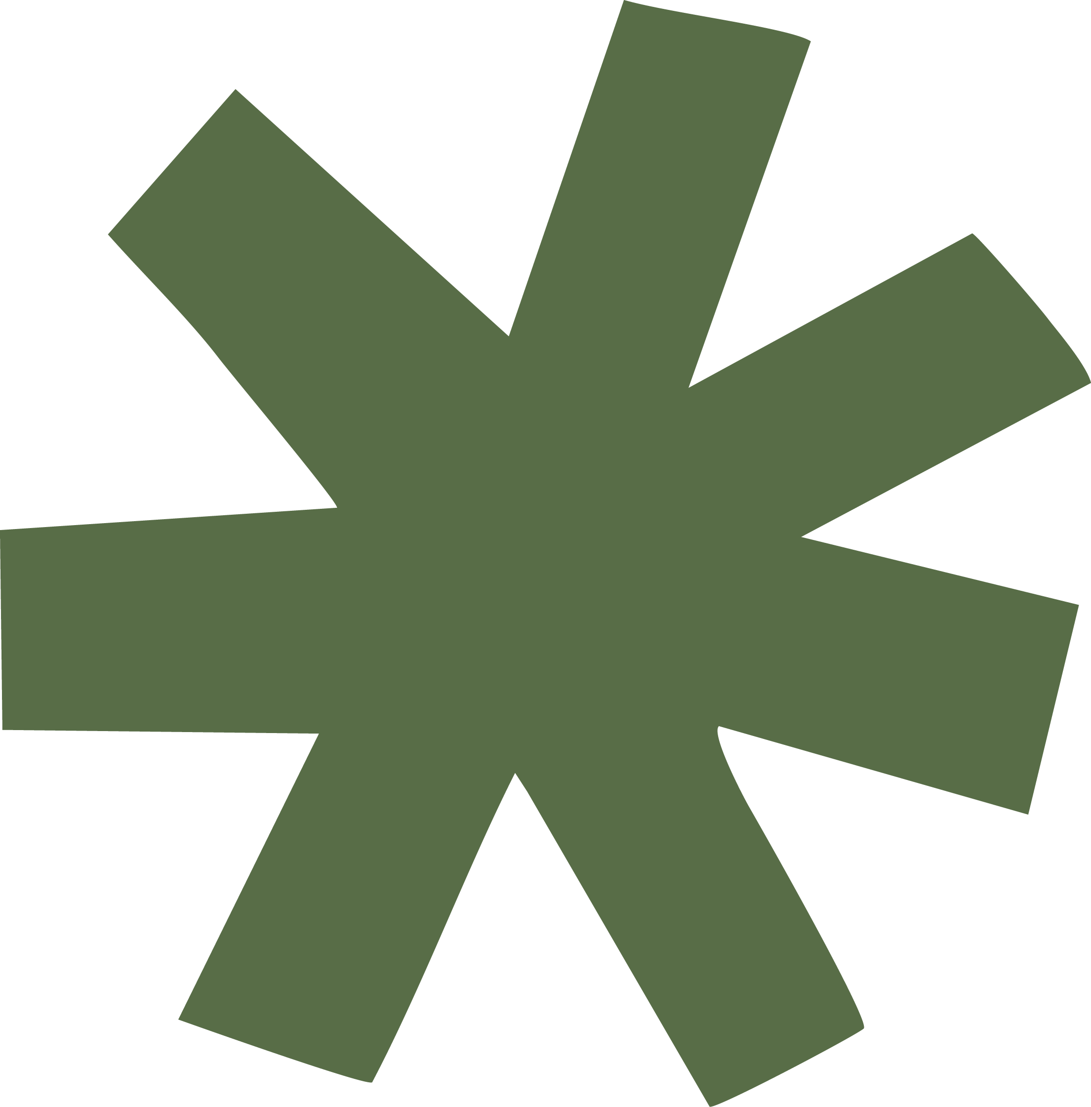Illustration of five green rectangular blocks arranged in a staggered pattern on a black background.