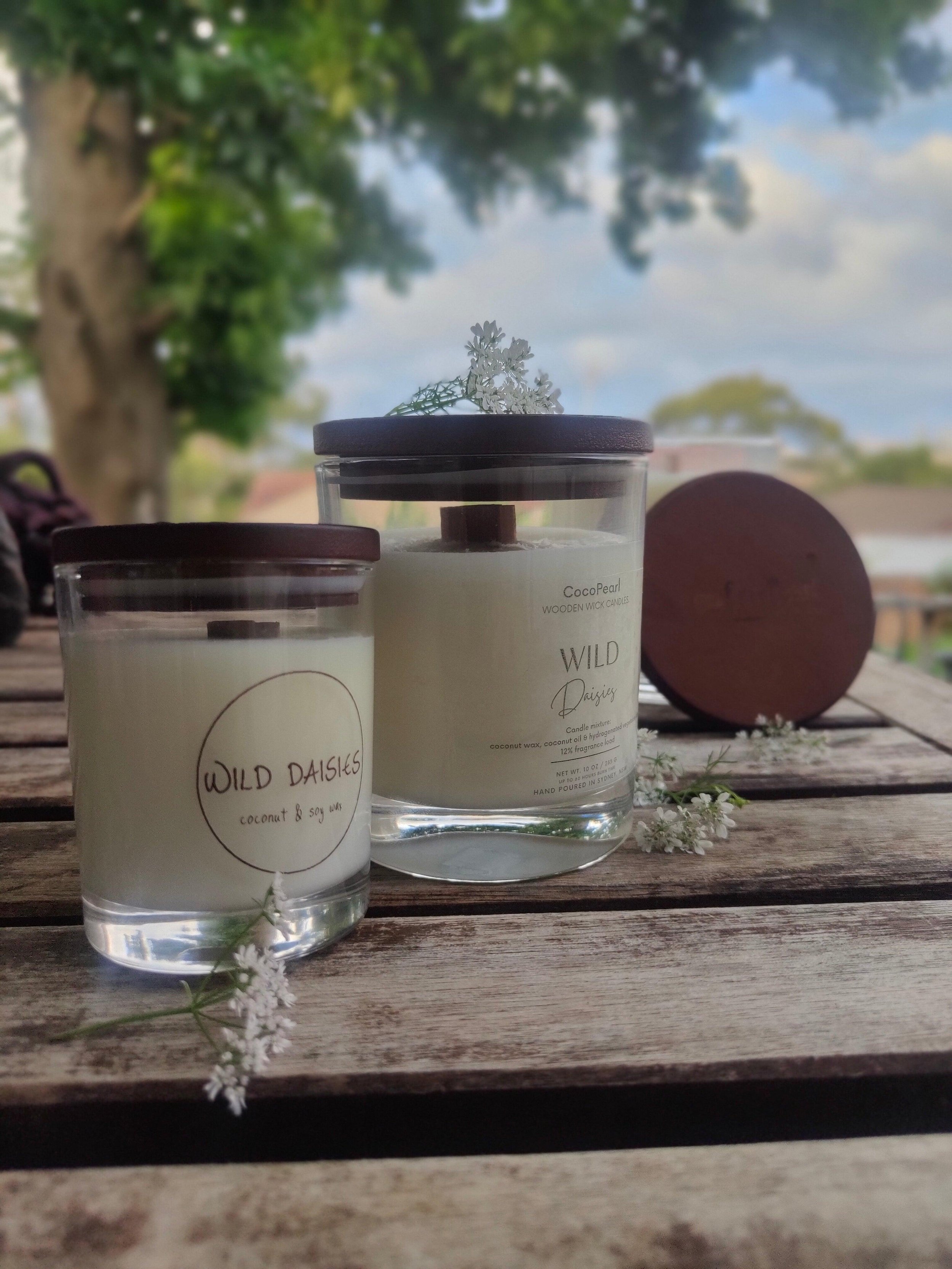 Wild Daisies | Clear Jar