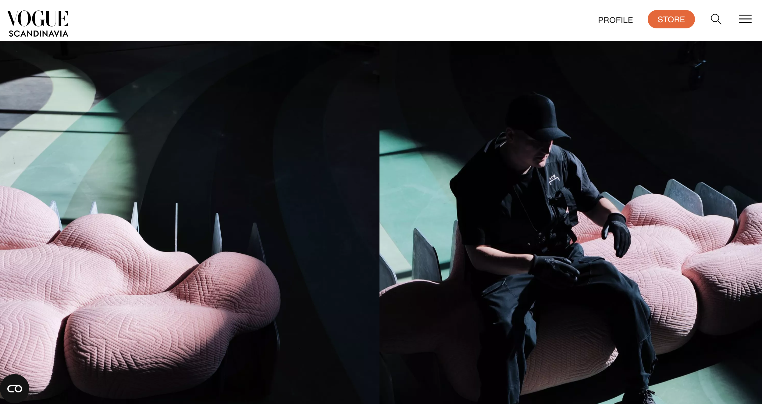 Vogue magazine -D142 -vincent laine - Vestre