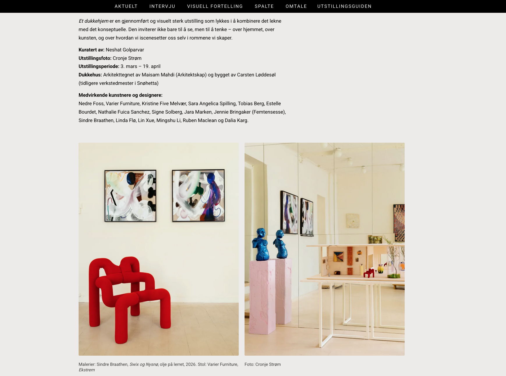 Magasinet Kunst - D142 - Et Dukkehjem