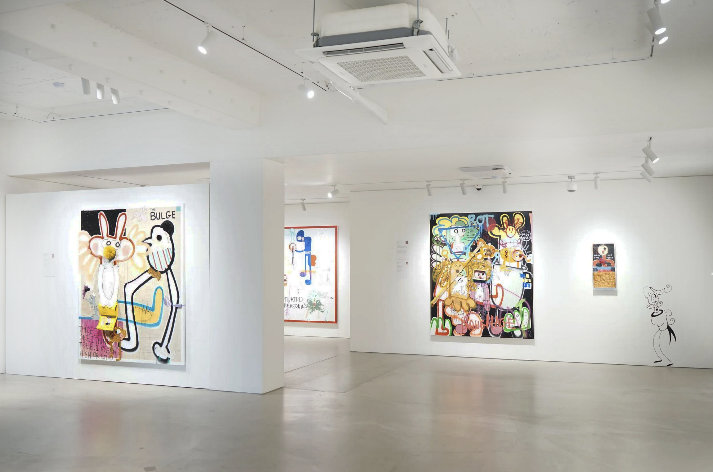Installation view of "Nana Banana" (2023) at Insa1010 x Gallery Banditrazos, Seoul, Korea.