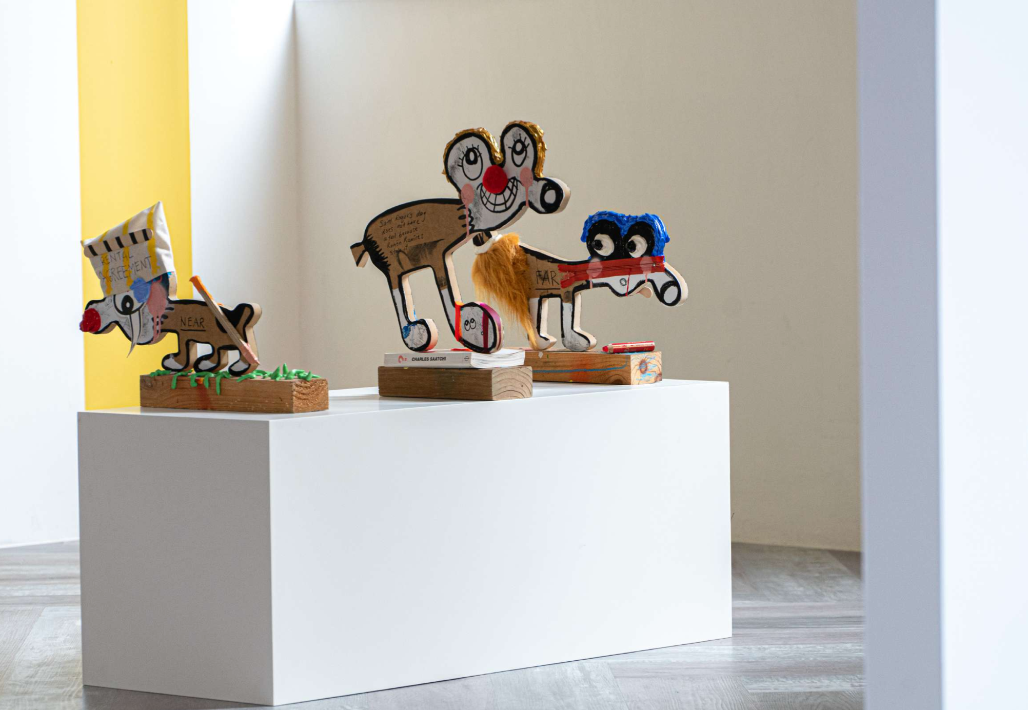 Installation view of "Many Ways Home" (2023) Nonage Gallery, Singapore.