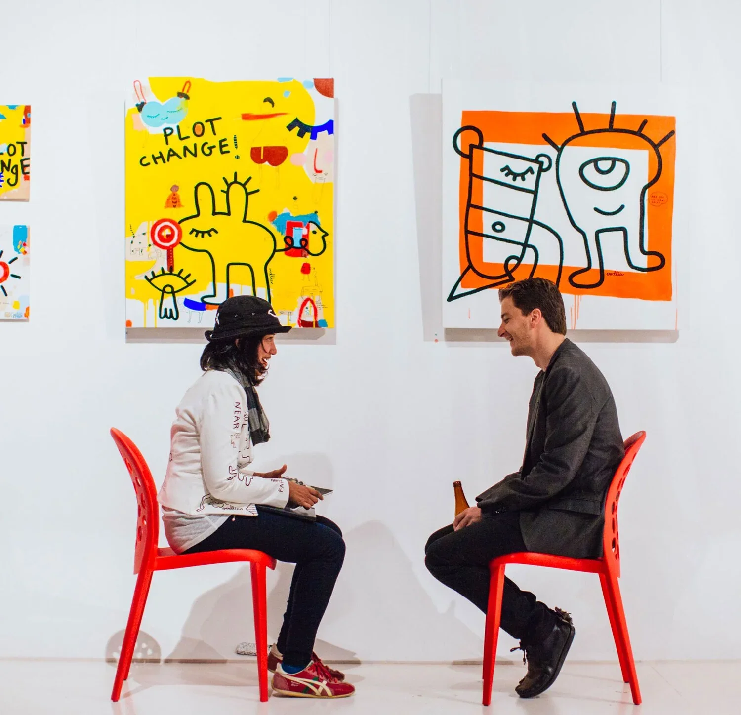 Performance 'Ask Me Anything' (2018) for Museum of Contemporary Art Young Ambassadors Club, Sydney, Australia