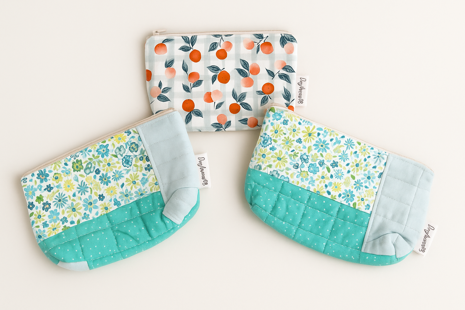 Petite Quilted Pouches