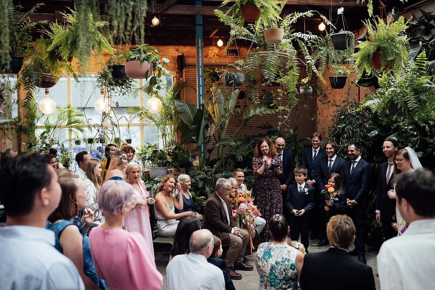 In the thick of it, surrounded by happy people, celebrating love 💜

There&rsquo;s simply no better feeling, and no better job ✨✨

Pic from Amy and Casey&rsquo;s wedding, snapped by @rolanjohn_photo at @glasshausdesign with florals by @bloom.boy