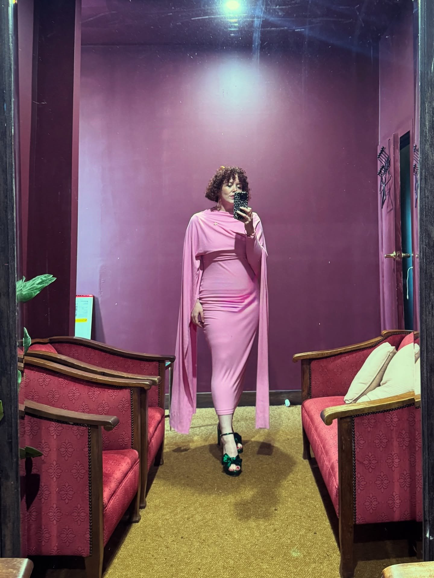 Beginning of the day v. end of the night 💞

dress @solacelondon 
shoes @loefflerrandall