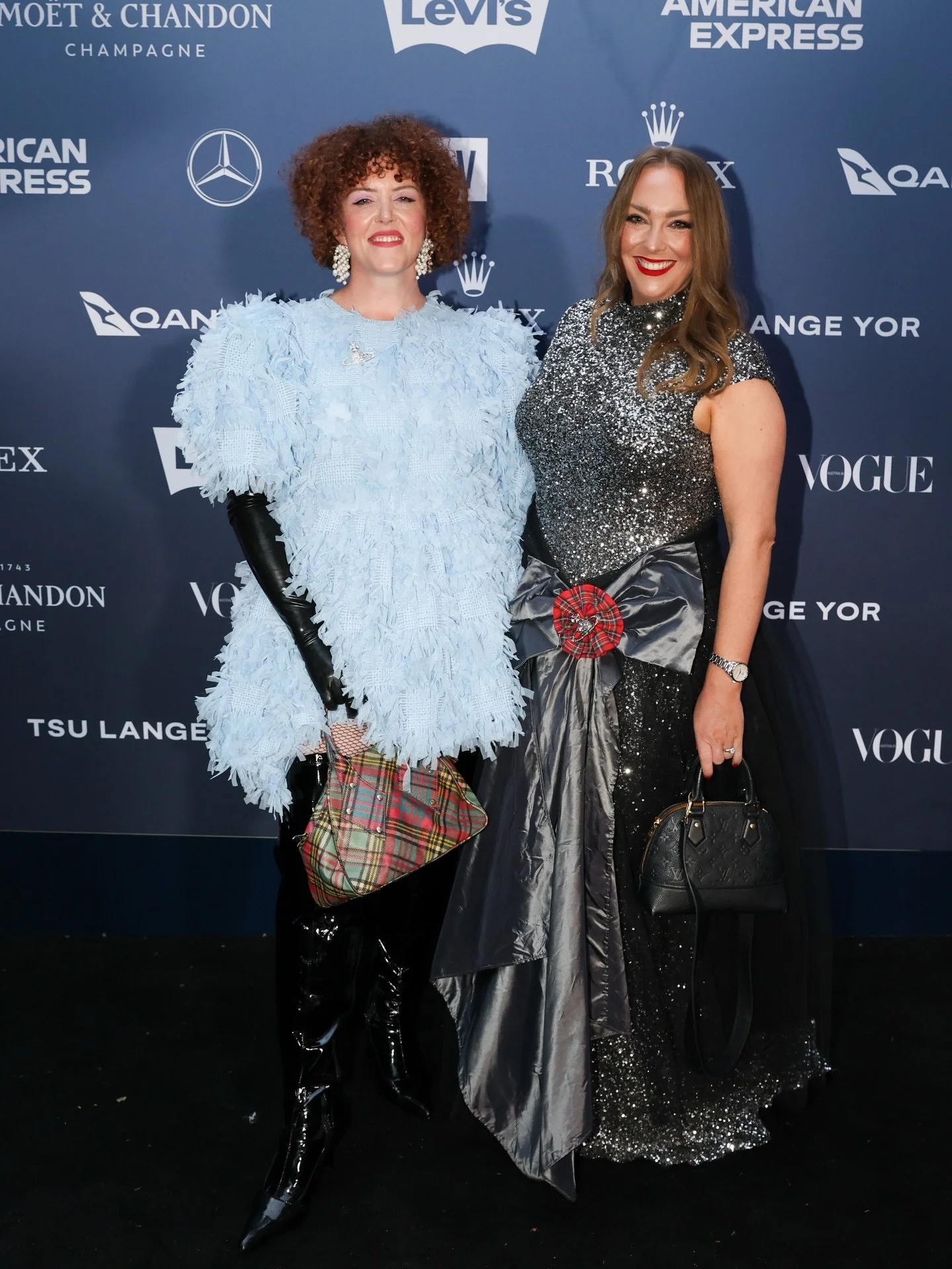 Last night at the @ngvmelbourne for the #ngvgala 

Celebrating @viviennewestwood and @kawakubosan 👘