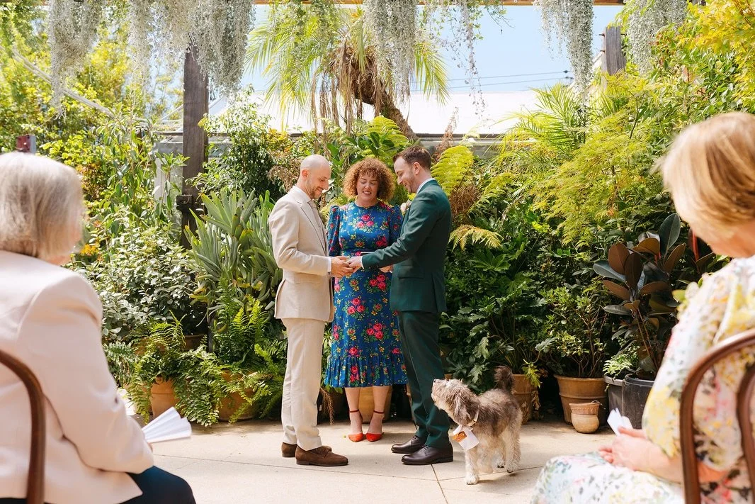 Congratulations Mark and James! 

Celebrating in style at Melbourne&rsquo;s beautiful @glasshausdesign, they were surrounded by friends and family who were enchanted by their day and vision. 

I loved sharing their story and having a front row seat t