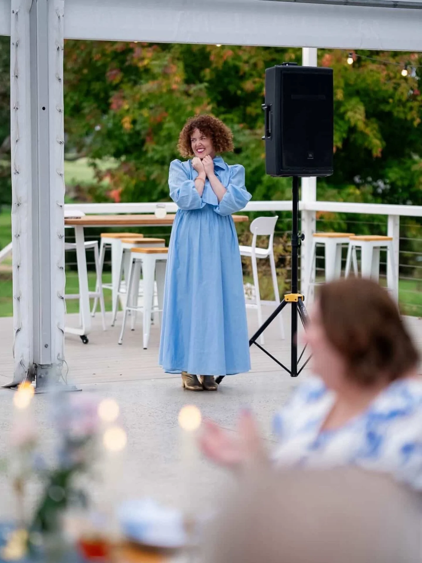 Literally my face and my entire body when my couple thank me in their speeches 🤩🤩🤩

Thank you Sarah and Matty for choosing and trusting me with your day 🩵

couple / @sarah.sawosz + @matty_sawosz 
photographer / @ribbons_films 
venue / @mewburnpar