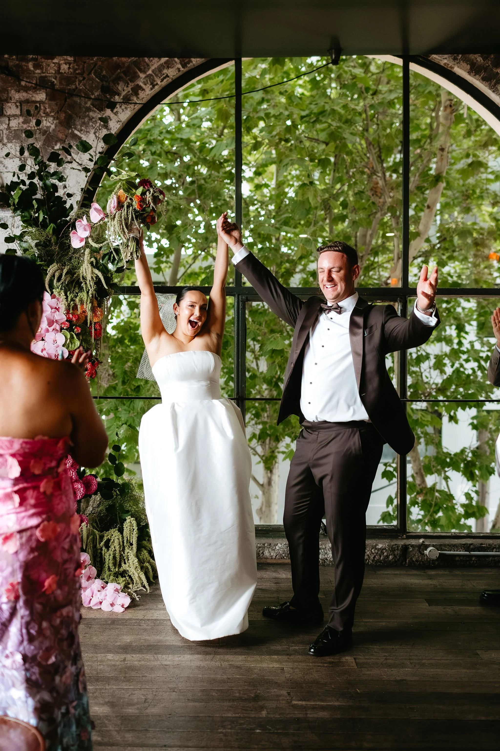 Erin and Matt celebrate at Panama Dining Room!