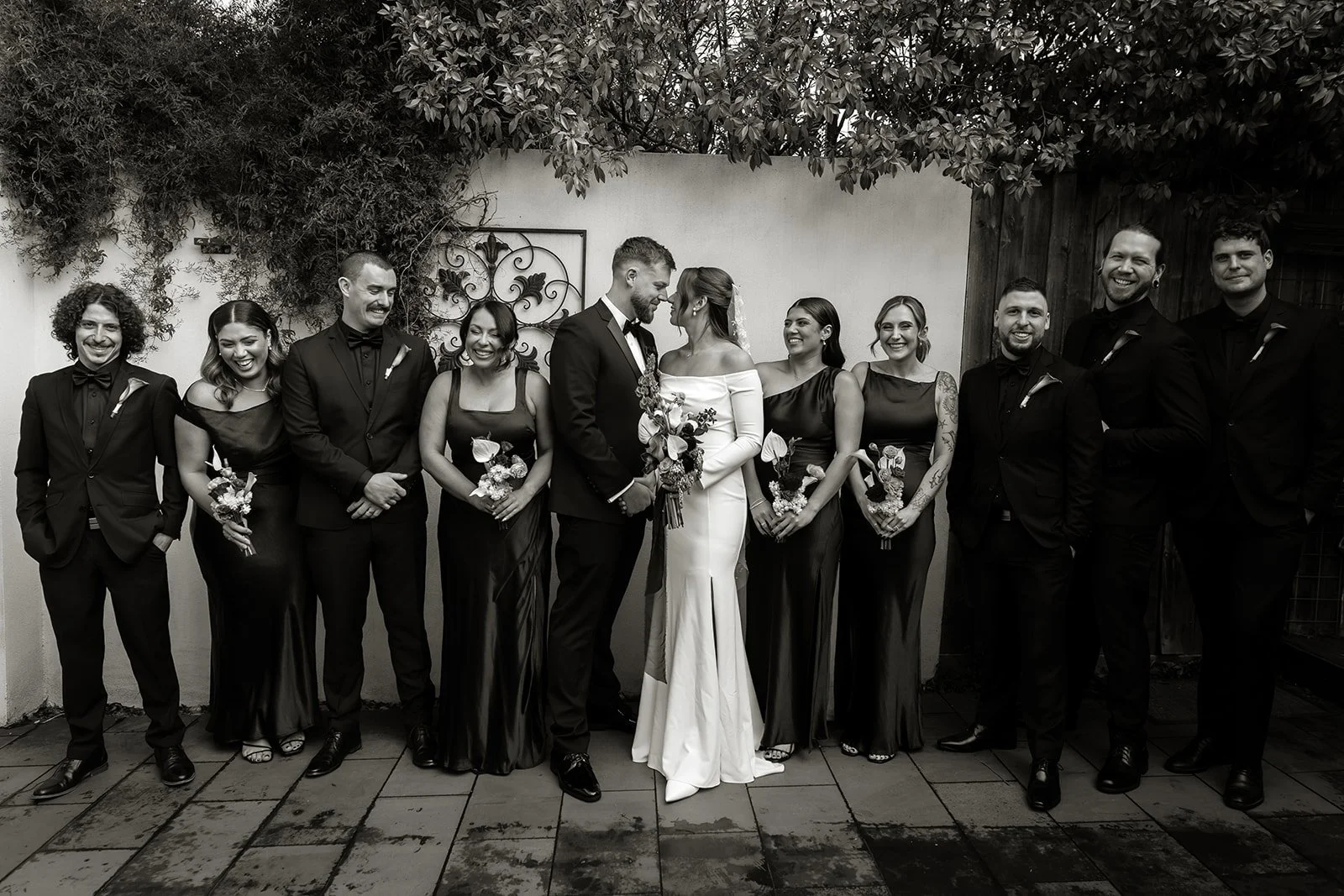 Aimee &amp; Max's Post Office Hotel Coburg Wedding | Moody Romantic Vibes
