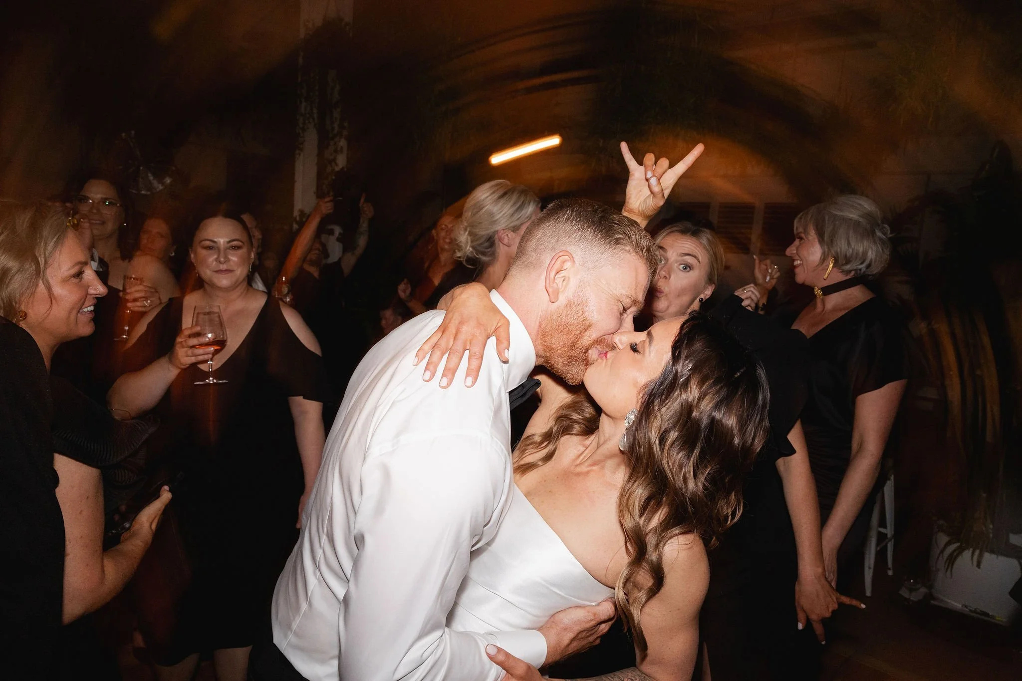Belinda &amp; Leroy's Elegant Ballarat Wedding | Family, Love &amp; Black MET Gala Style!