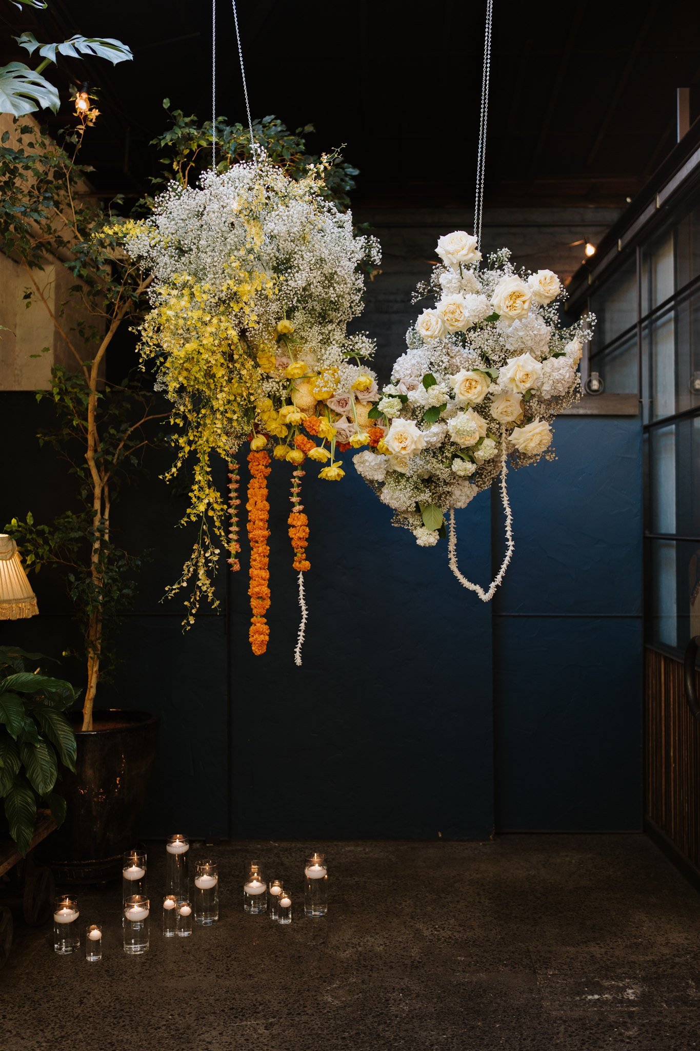 Tim and Revathi's gorgeous florals!