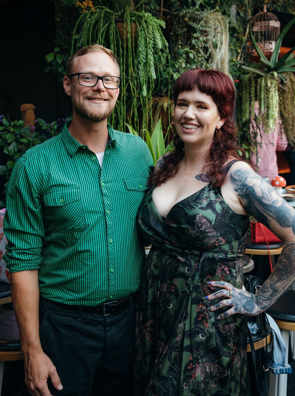 pam-jeremy-melbourne-rooftop-wedding-guests-in-green.jpg