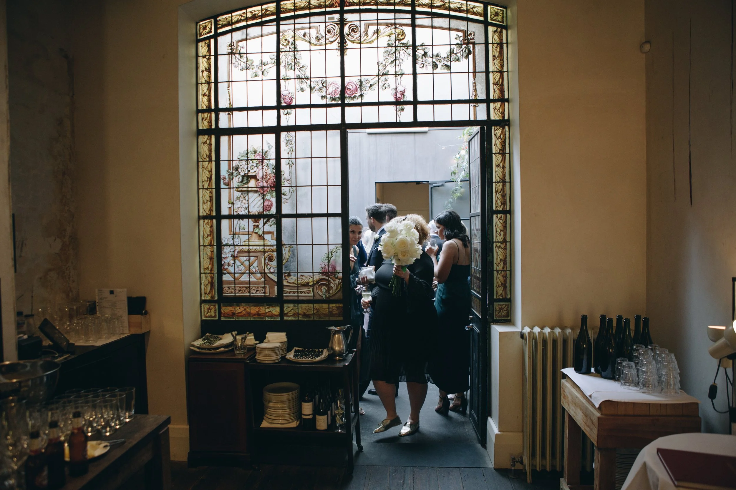 Post wedding ceremony at Recoleta in Melbourne