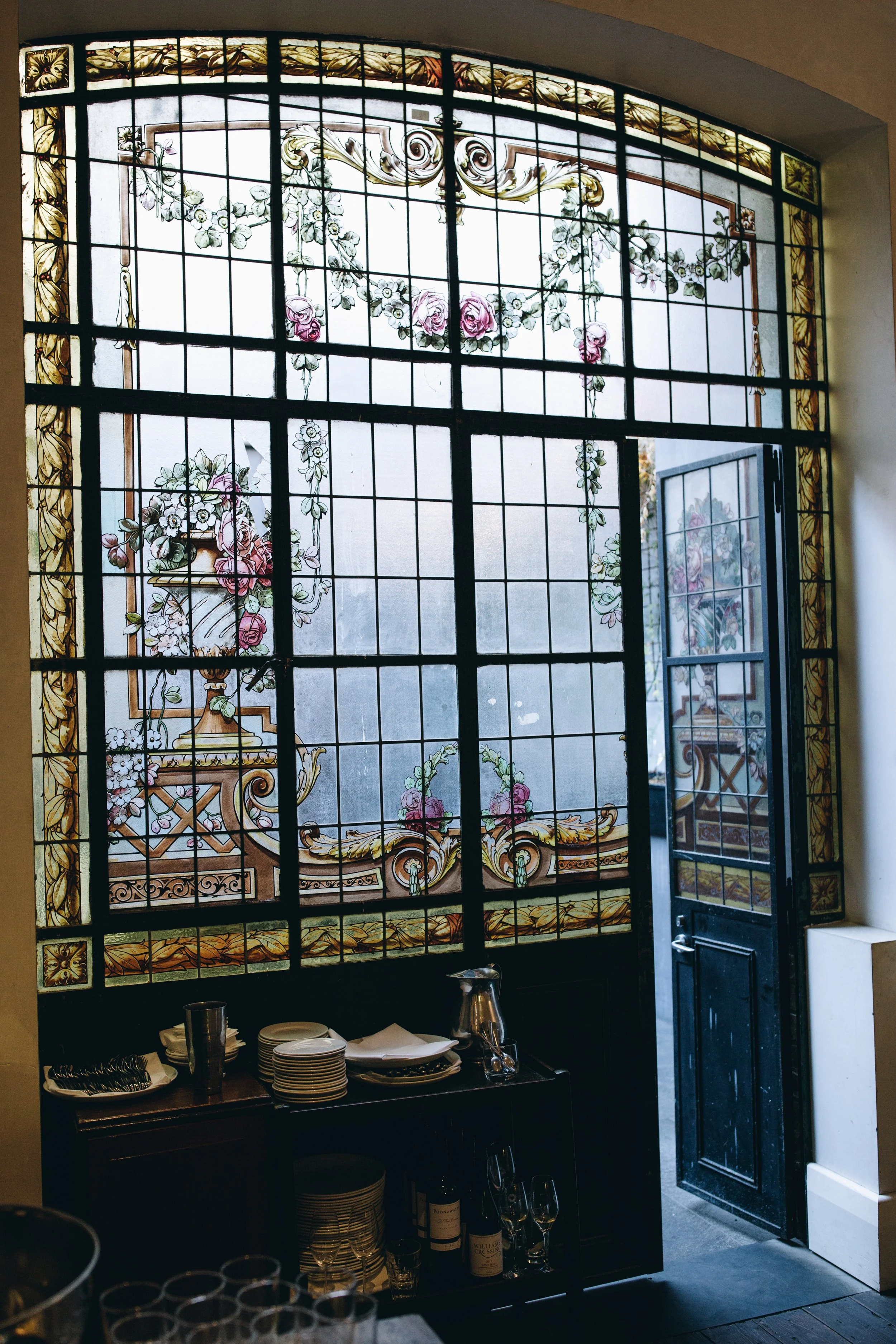 shenay-joe-recoleta-melbourne-wedding-reception-stained-glass.jpg