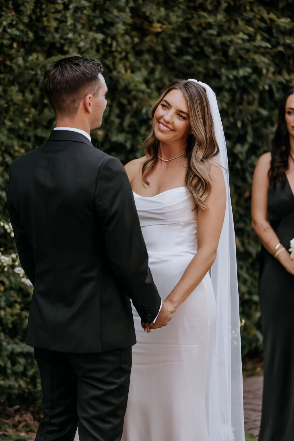 Hannah and Sam at their Butler Lane wedding