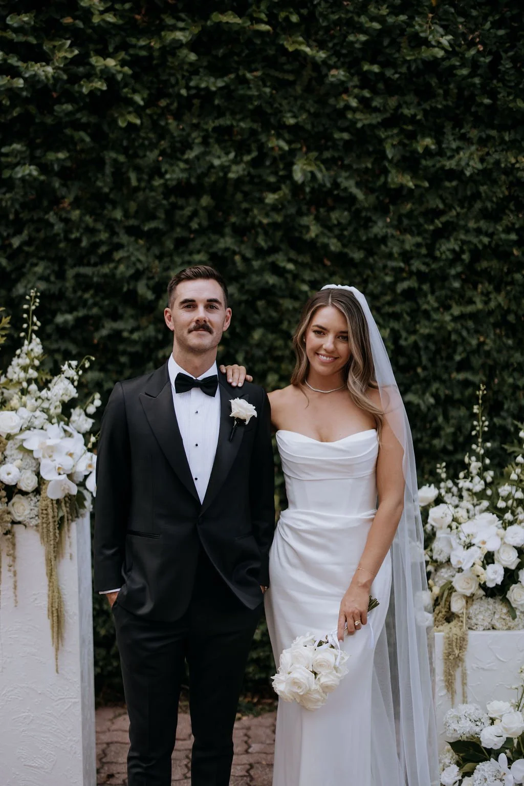 First look as a married couple at Butler Lane, Melbourne