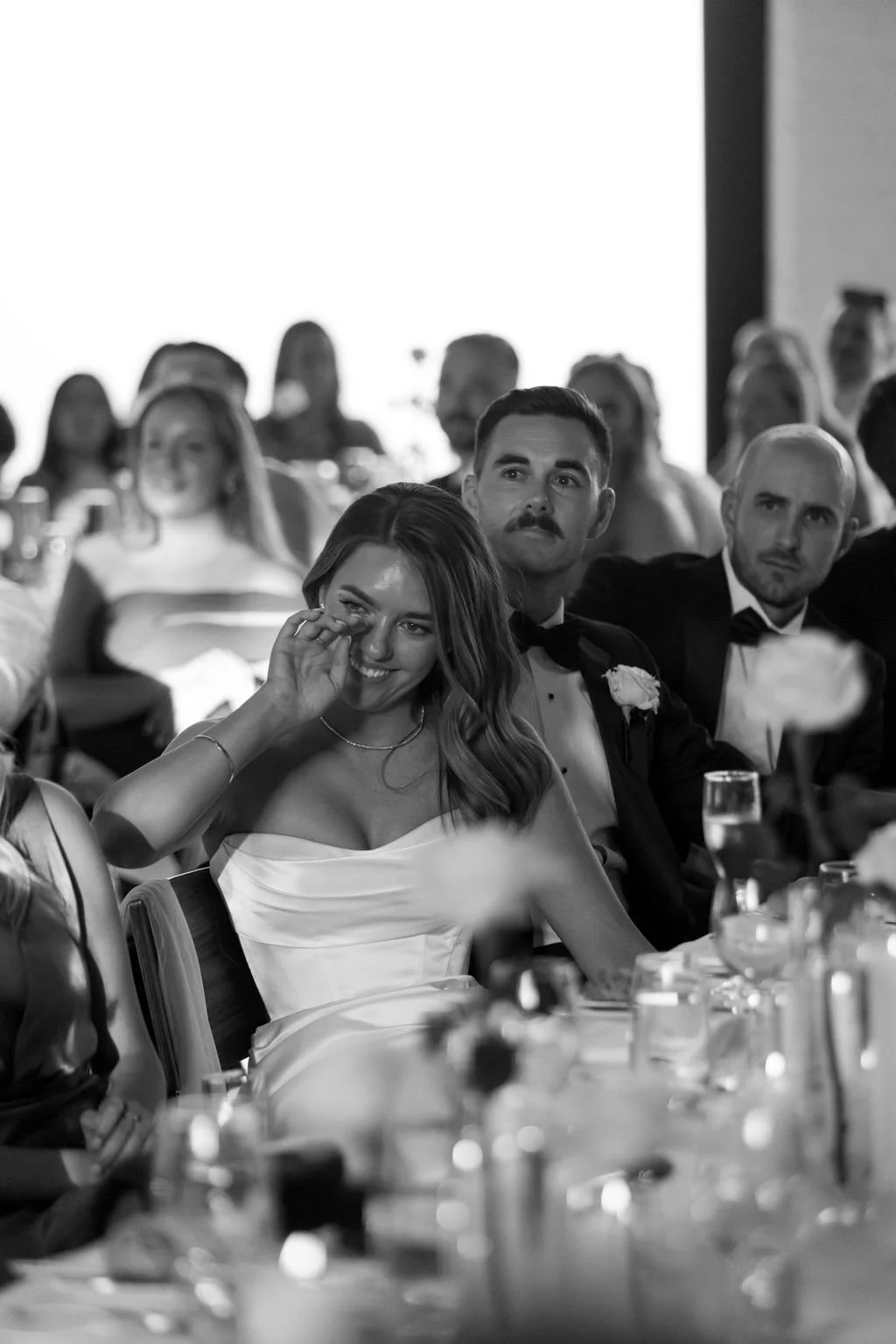 Wedding speeches at Butler Lane, Melbourne