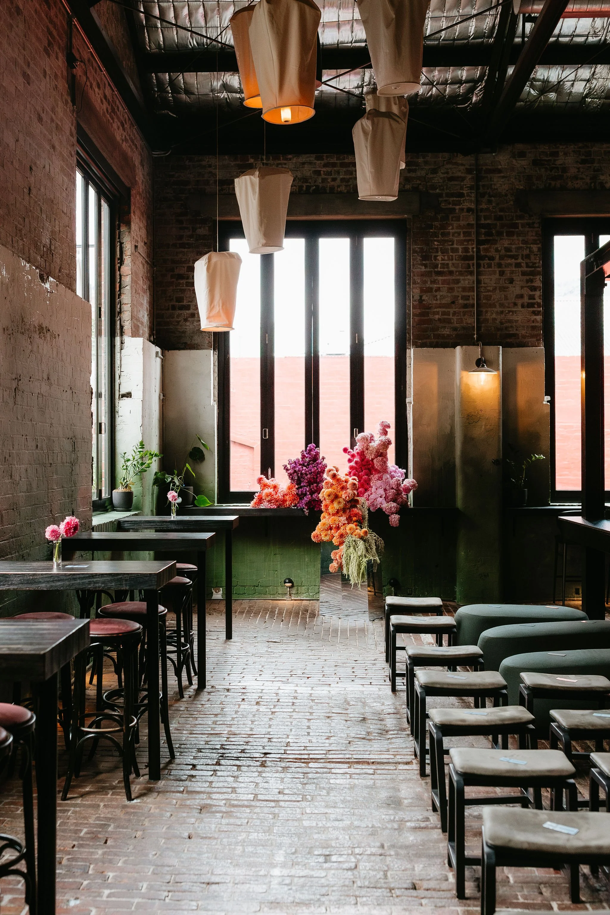 Tim and Aden's gorgeous styling at Longsong Melbourne.