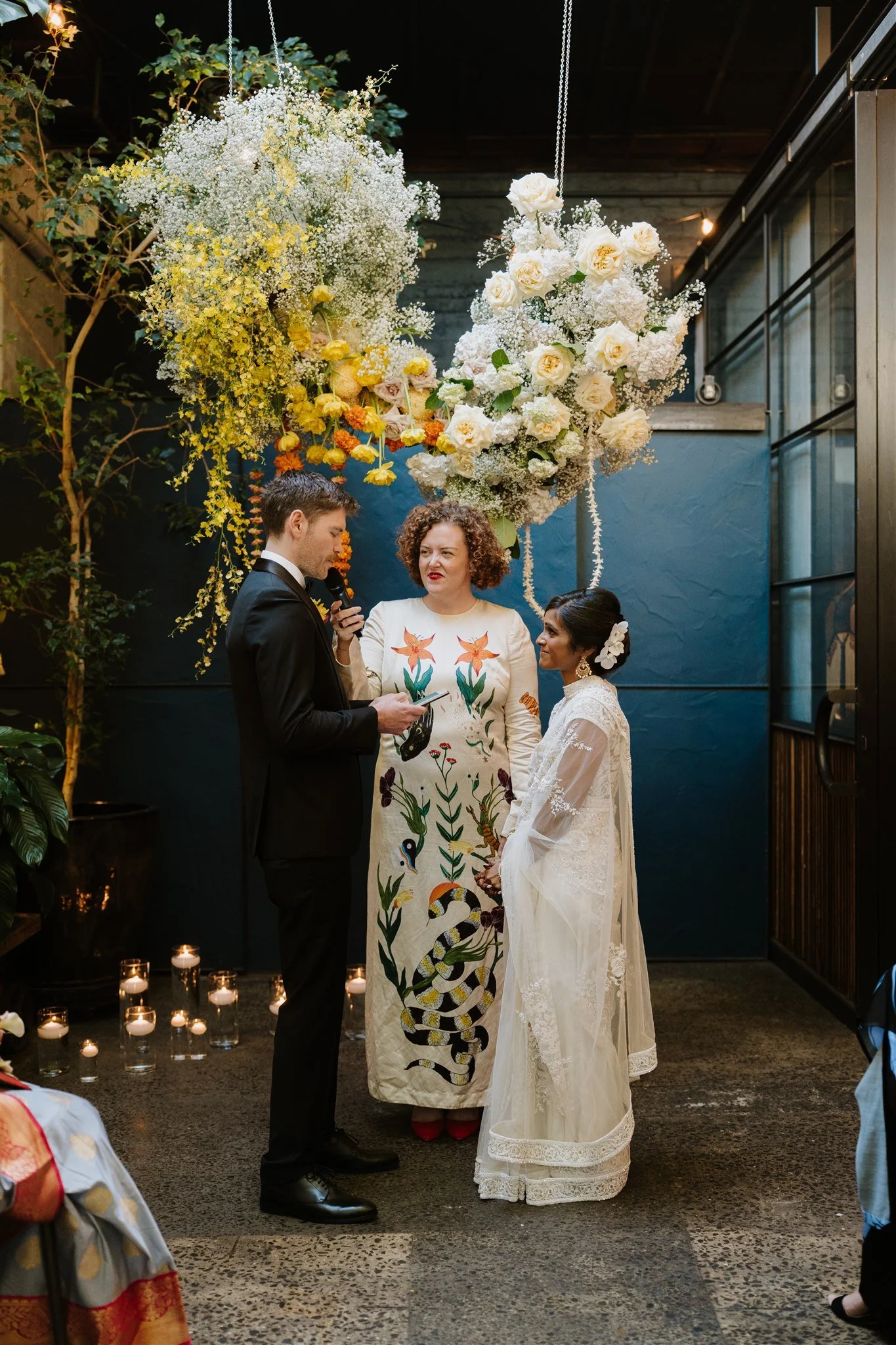 Tim and Revathi share their vows at Rupert on Rupert