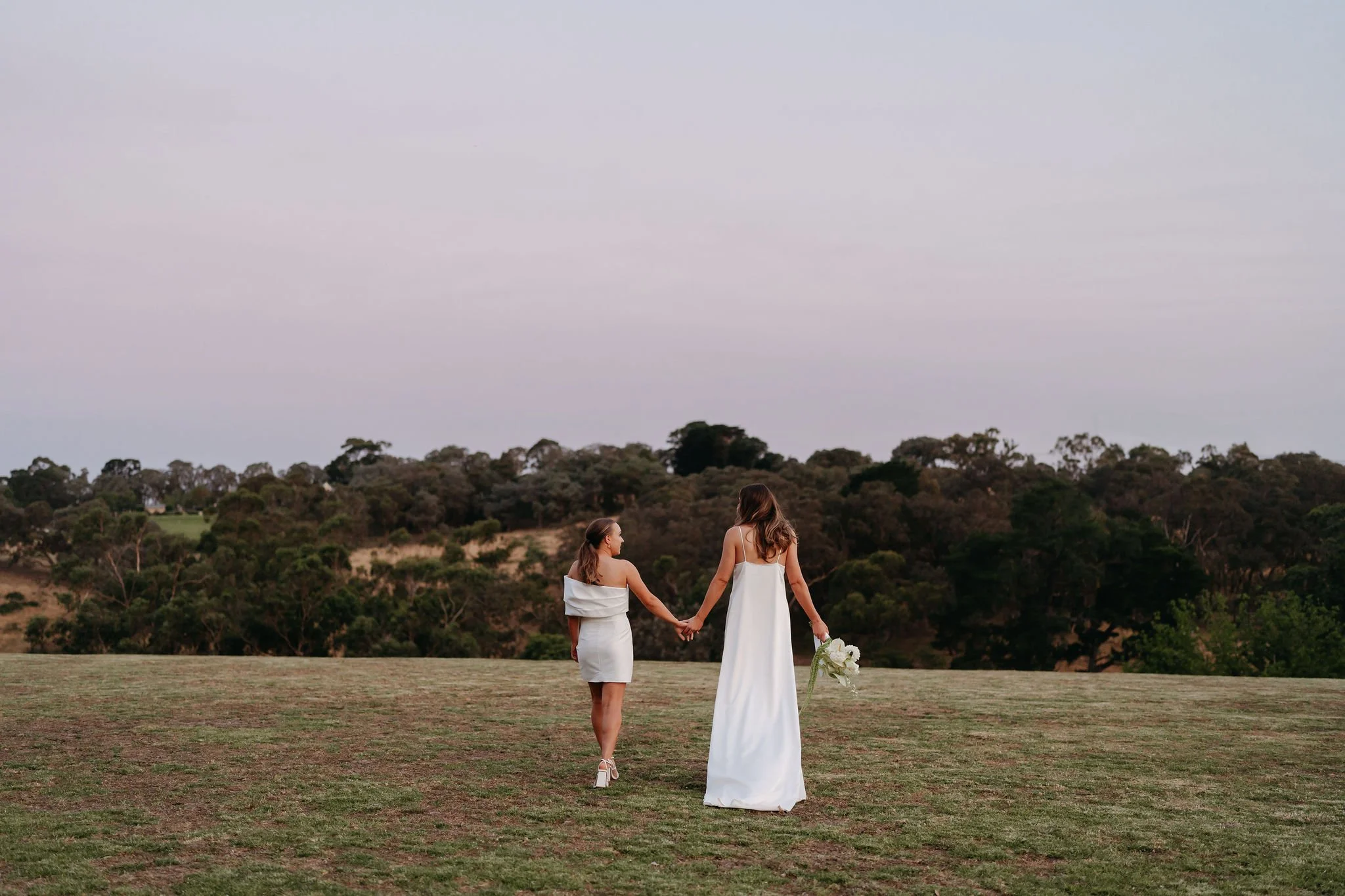 Sophie &amp; Meg: A Cocktail Wedding at The Farm Yarra Valley Full of Love, Laughter and One Very Good Boy Named Scout.