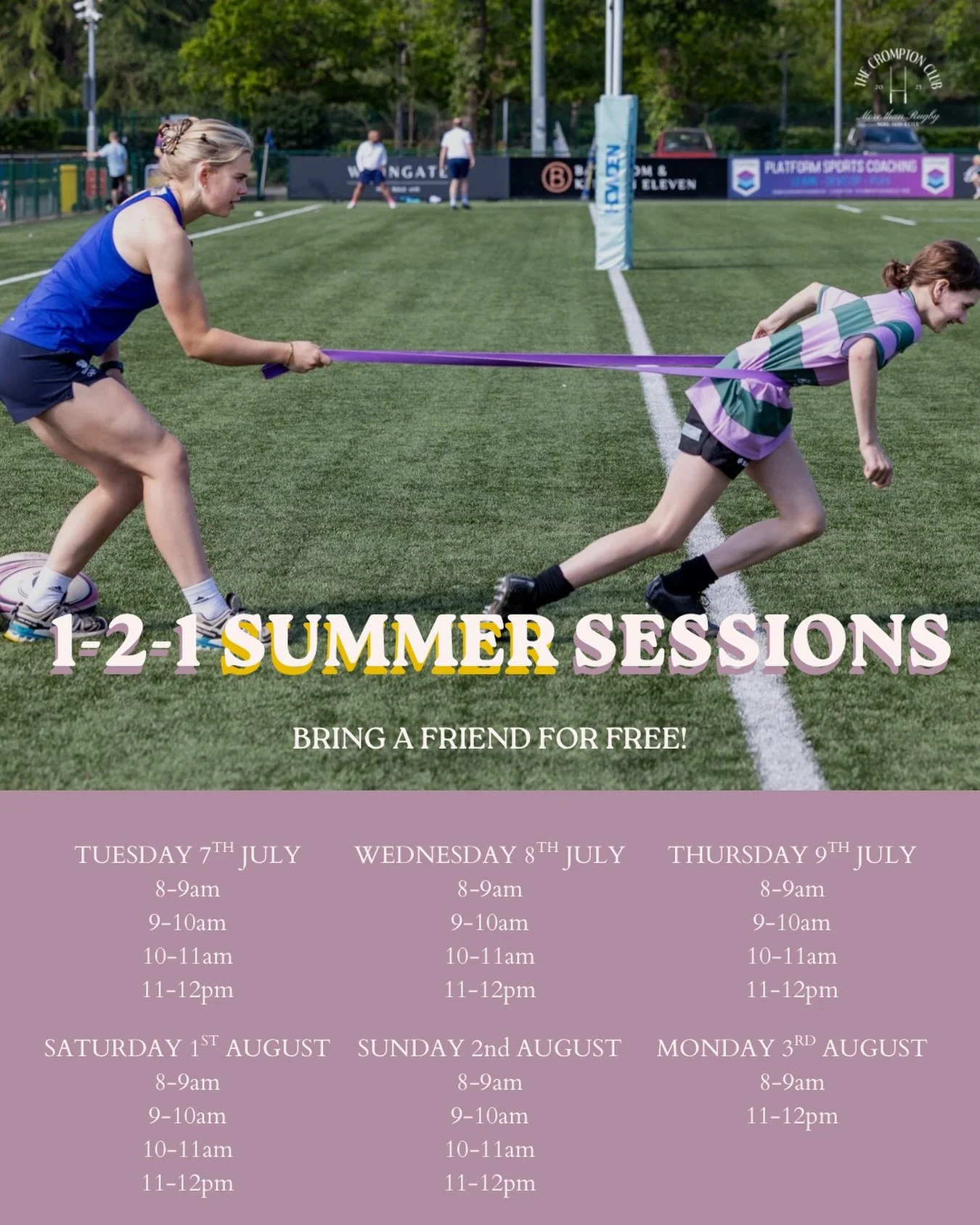 Get your diaries out! 📔

Summer dates are here ☀️